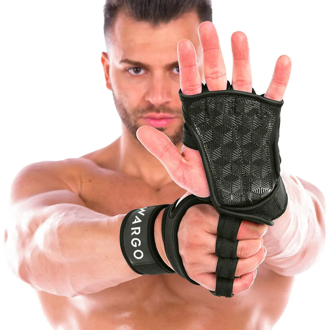 GUANTES PARA GYM DE LEVANTAMIENTO - VERDE MILITAR