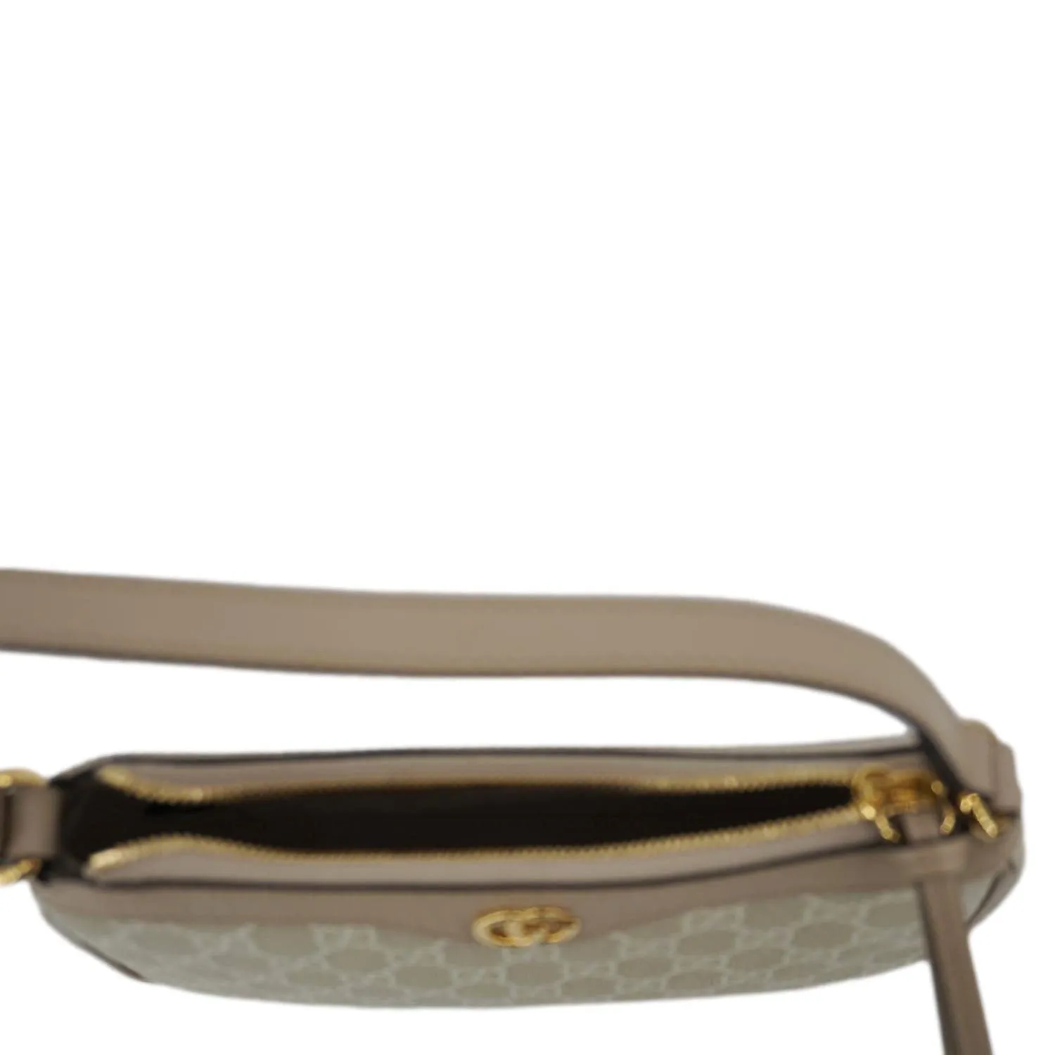 GUCCI Ophidia Small GG Supreme Canvas Hobo Bag Beige 735145
