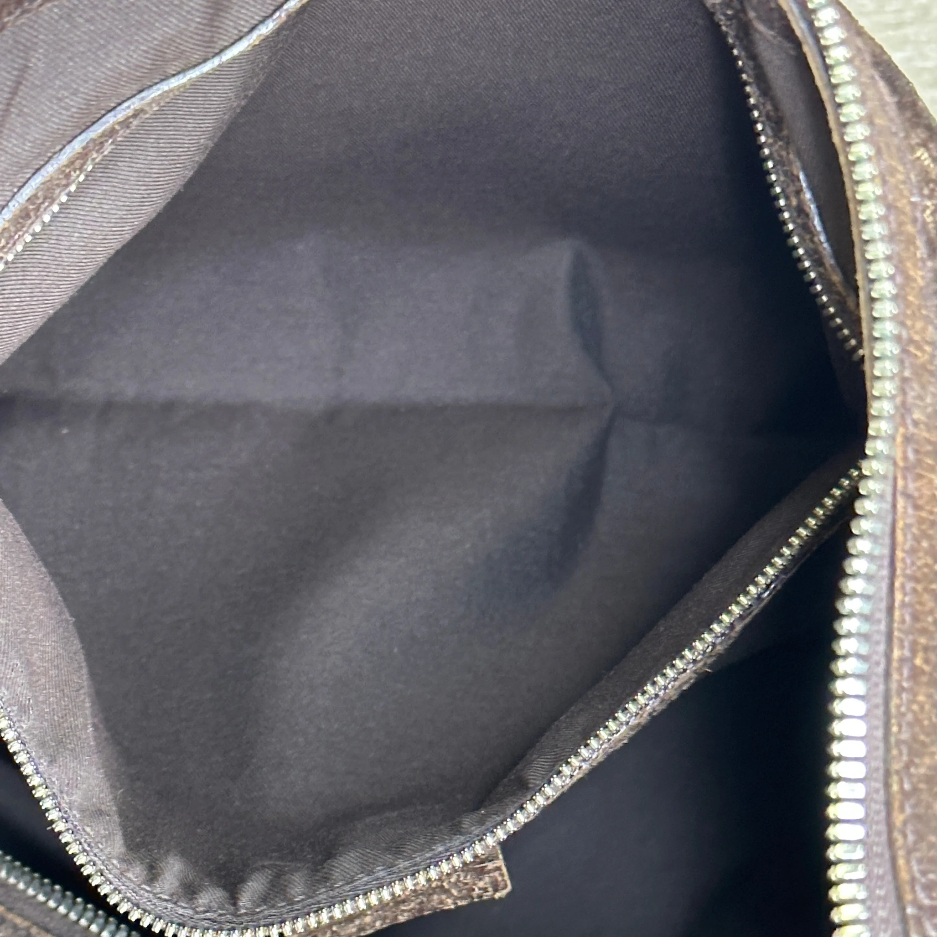 Gucci Vintage Horsebit Striped Velour Glam Hobo Bag
