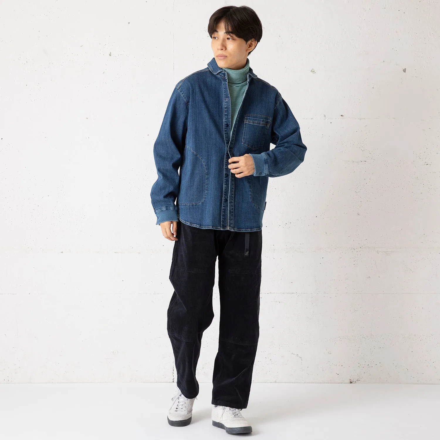 gym master | ジムマスター　10oz ストレッチデニムシャツジャケット