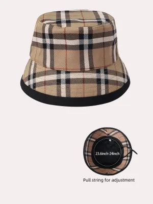H3191-Plaid Bucket Hat