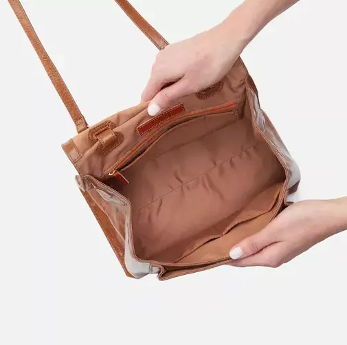 Hobo Meter Crossbody - Truffle