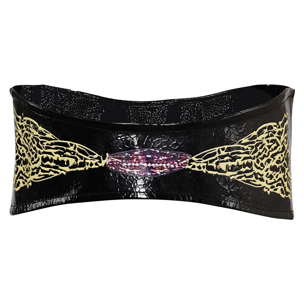 House of the Dragon 2 Rhaenys Targaryen Black Belt Waistband Cosplay Accessories Props