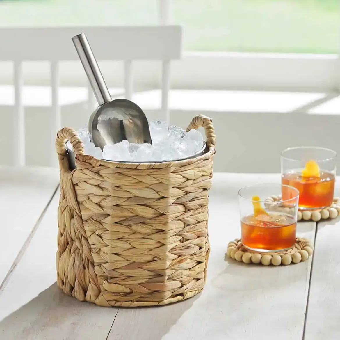 Hyacinth Ice Bucket Set
