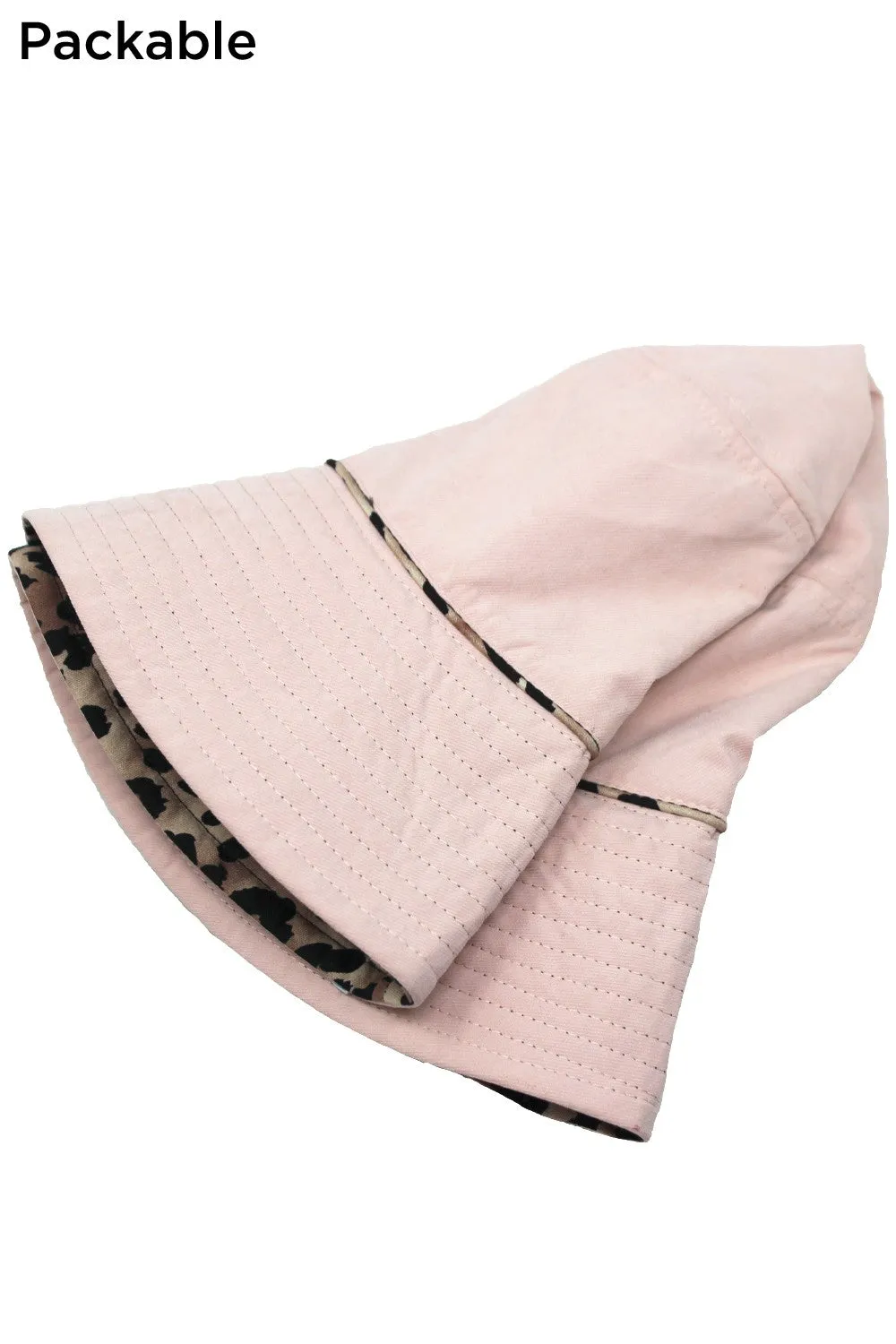 JCBU4023 - Reversible Leopard Animal Print Bucket Hat