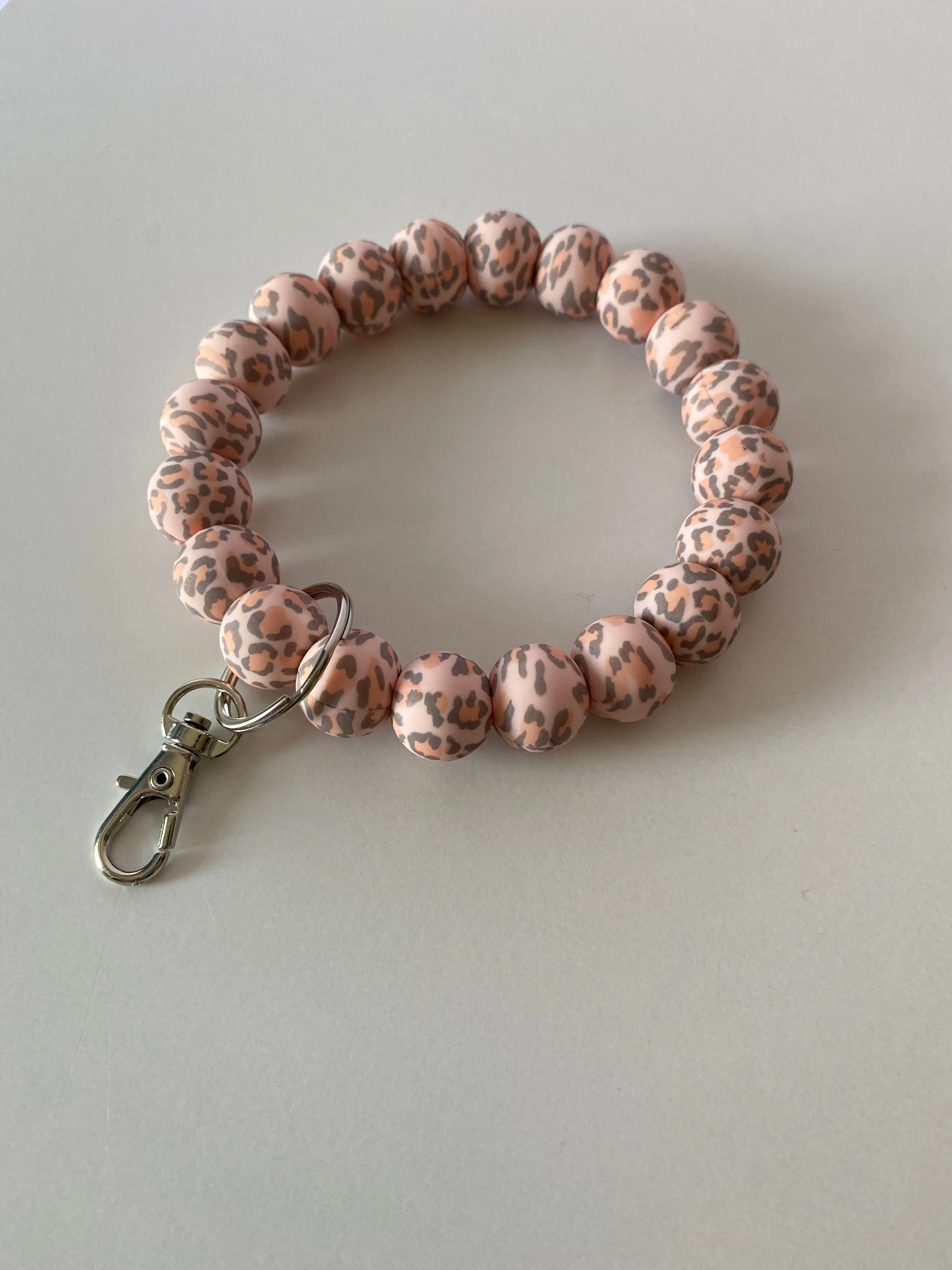 “Leopard Print” Wristlet Keychain
