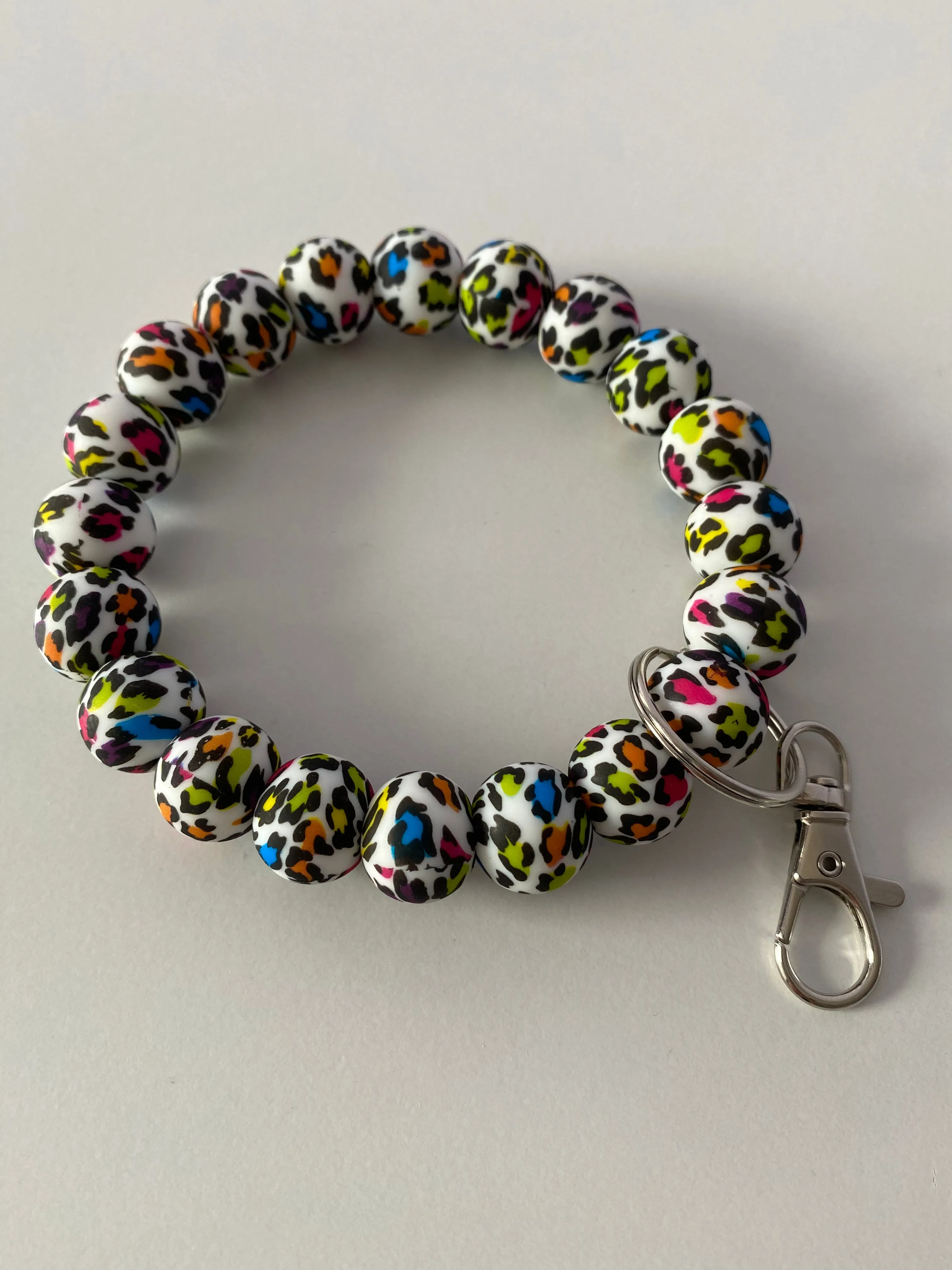 “Leopard Print” Wristlet Keychain