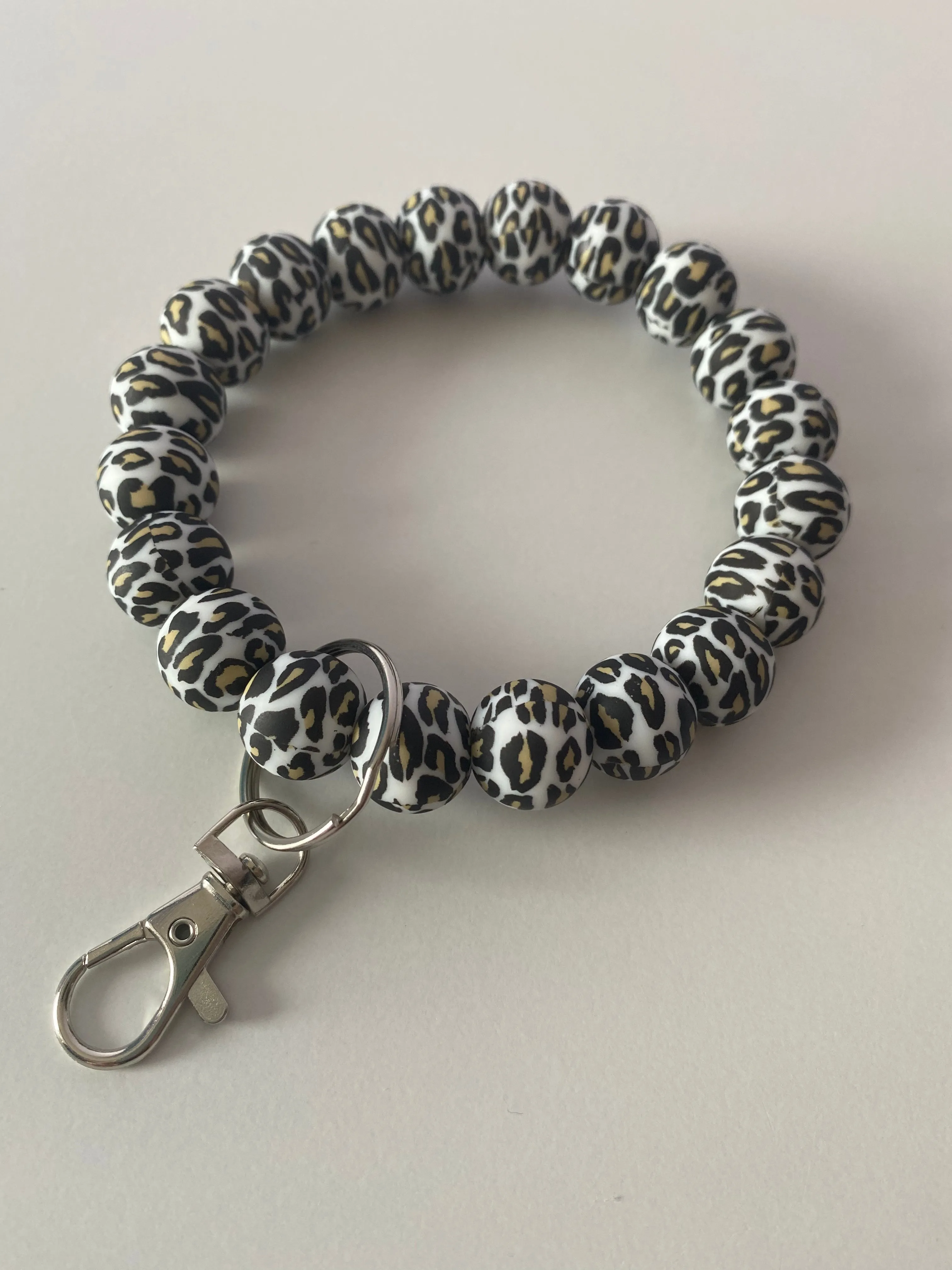 “Leopard Print” Wristlet Keychain