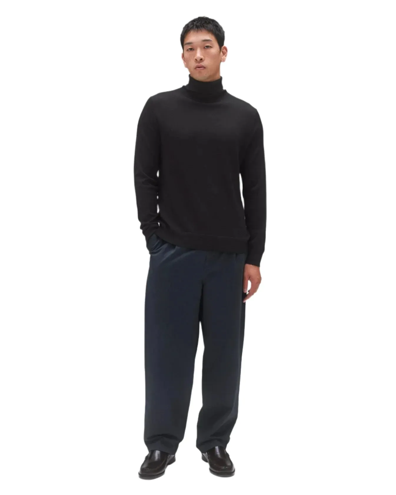 Lightweight Merino Roll Neck