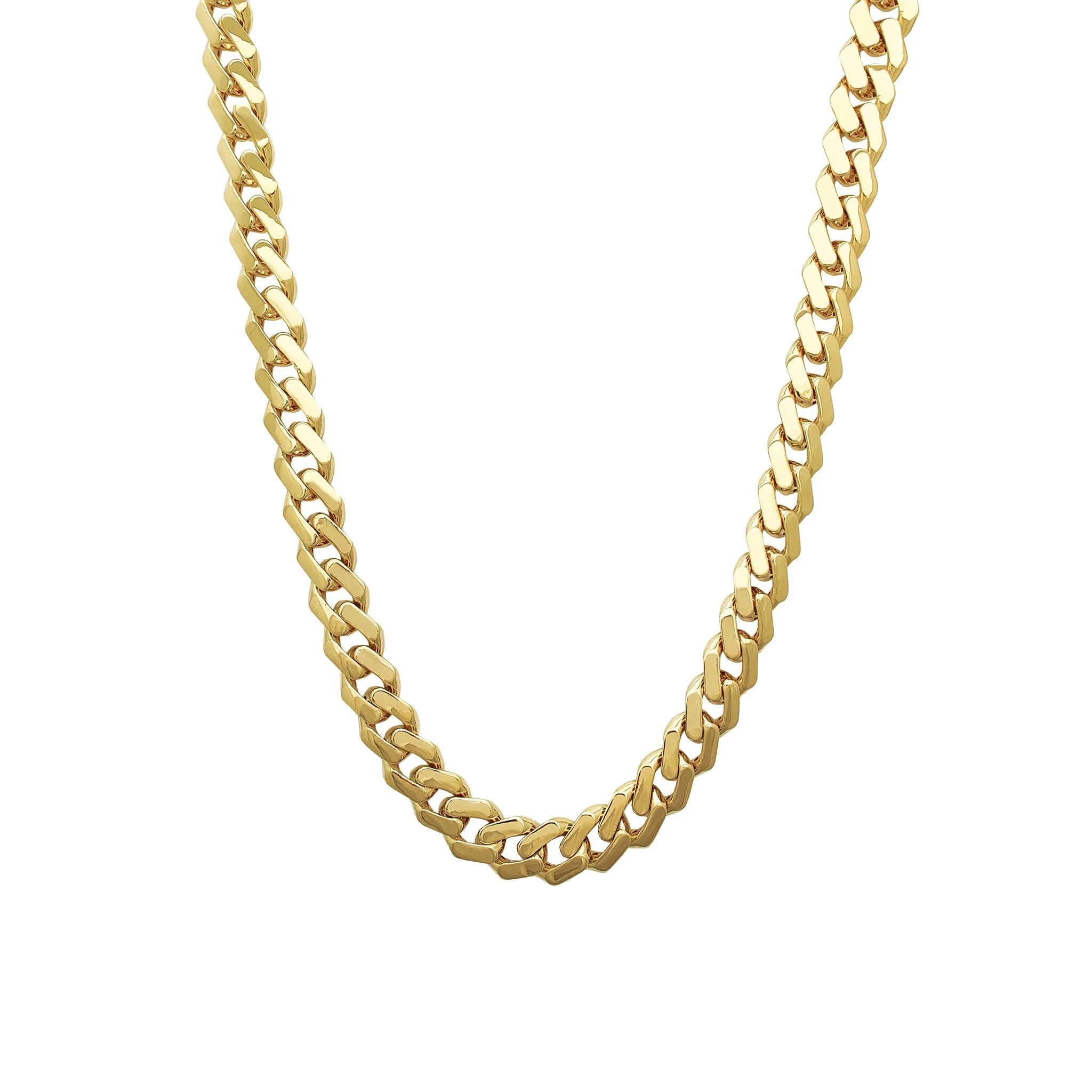 Lightweight Monaco Cuban Chain (14K)