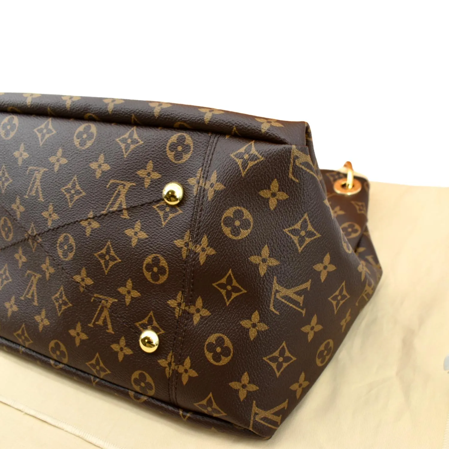 LOUIS VUITTON Artsy MM NM Monogram Canvas Hobo Bag Brown - Hot Deals