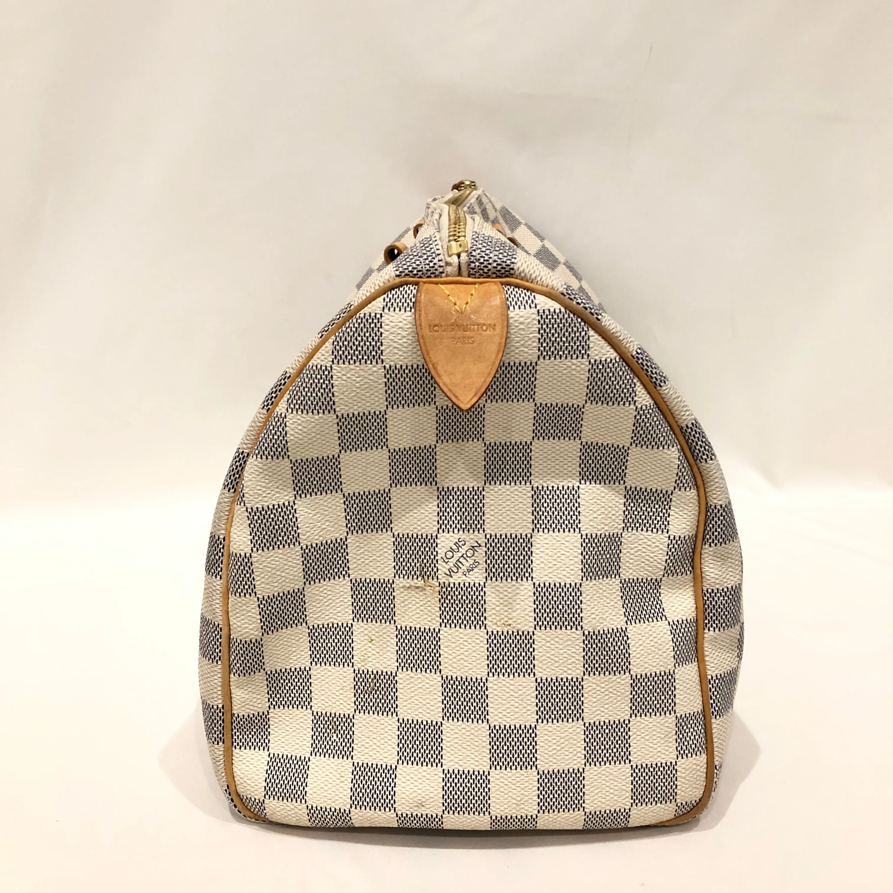 Louis Vuitton Azur Speedy 30 Satchel Sku# 82969