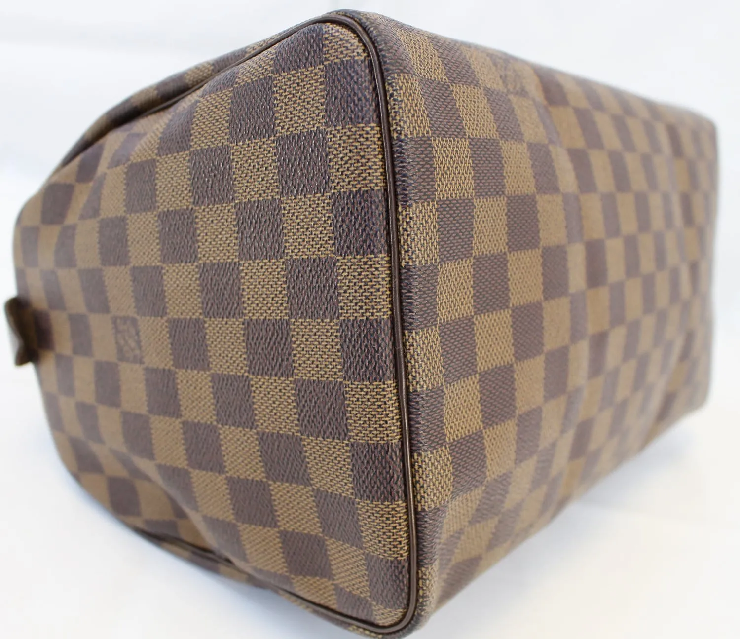 LOUIS VUITTON Damier Ebene Speedy 30 Satchel Bag