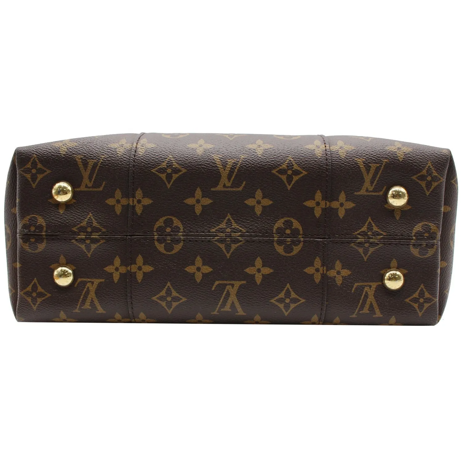 LOUIS VUITTON Melie Monogram Canvas Hobo Bag Brown