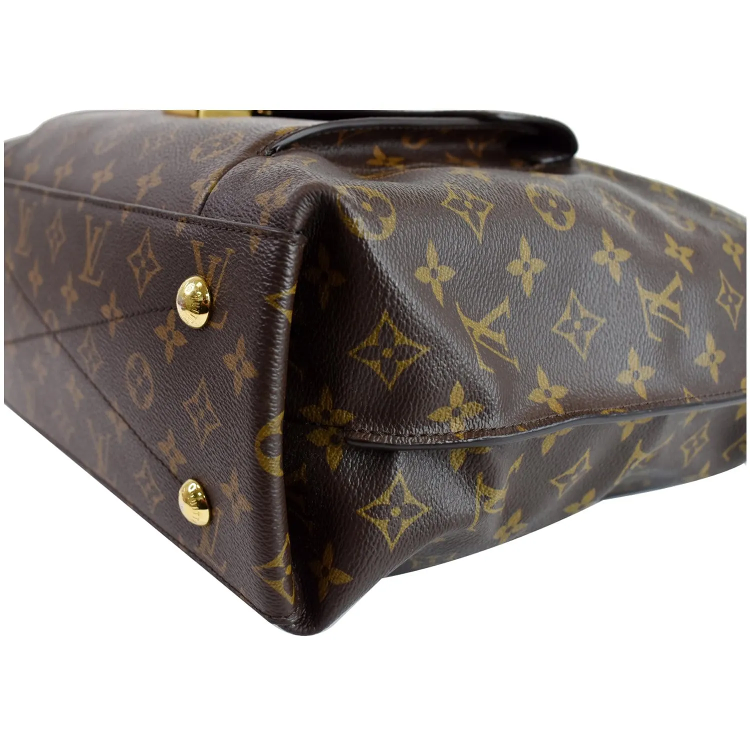 LOUIS VUITTON Metis Hobo Monogram Canvas Shoulder Bag Brown