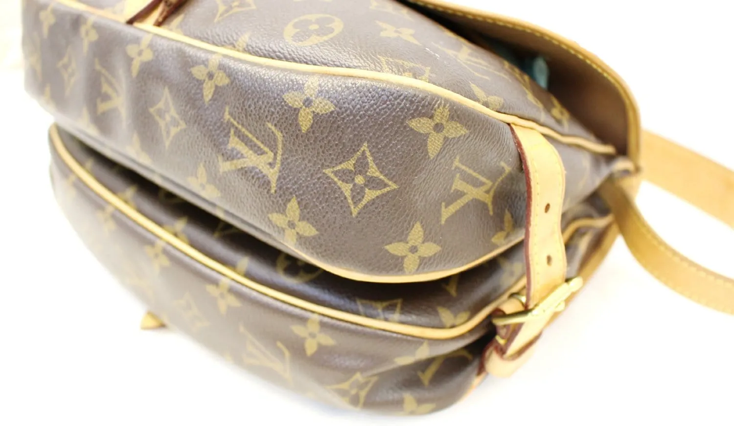 LOUIS VUITTON Monogram Canvas Saumur 30 Shoulder Bag