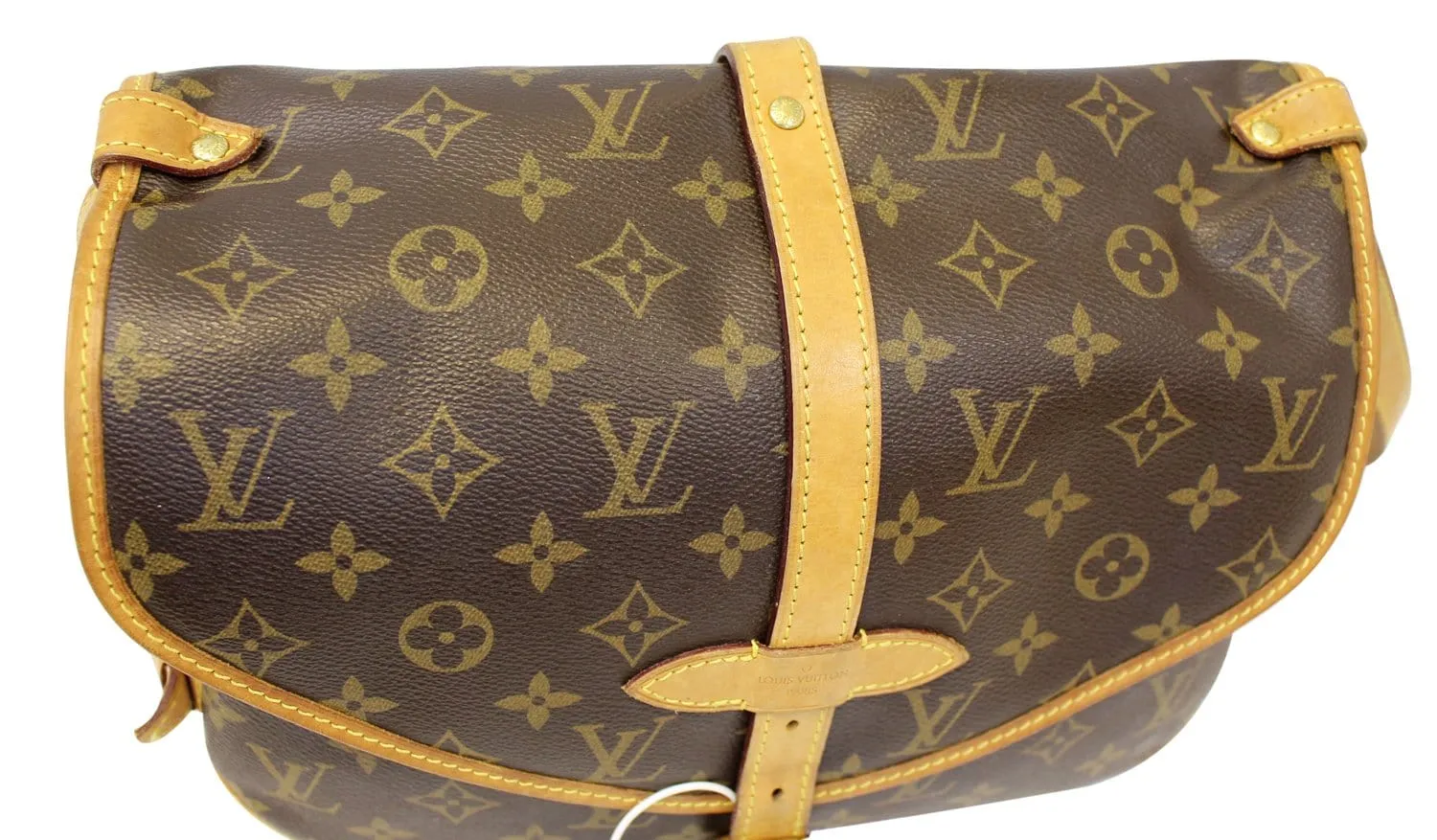LOUIS VUITTON Monogram Canvas Saumur 30 Shoulder Bag