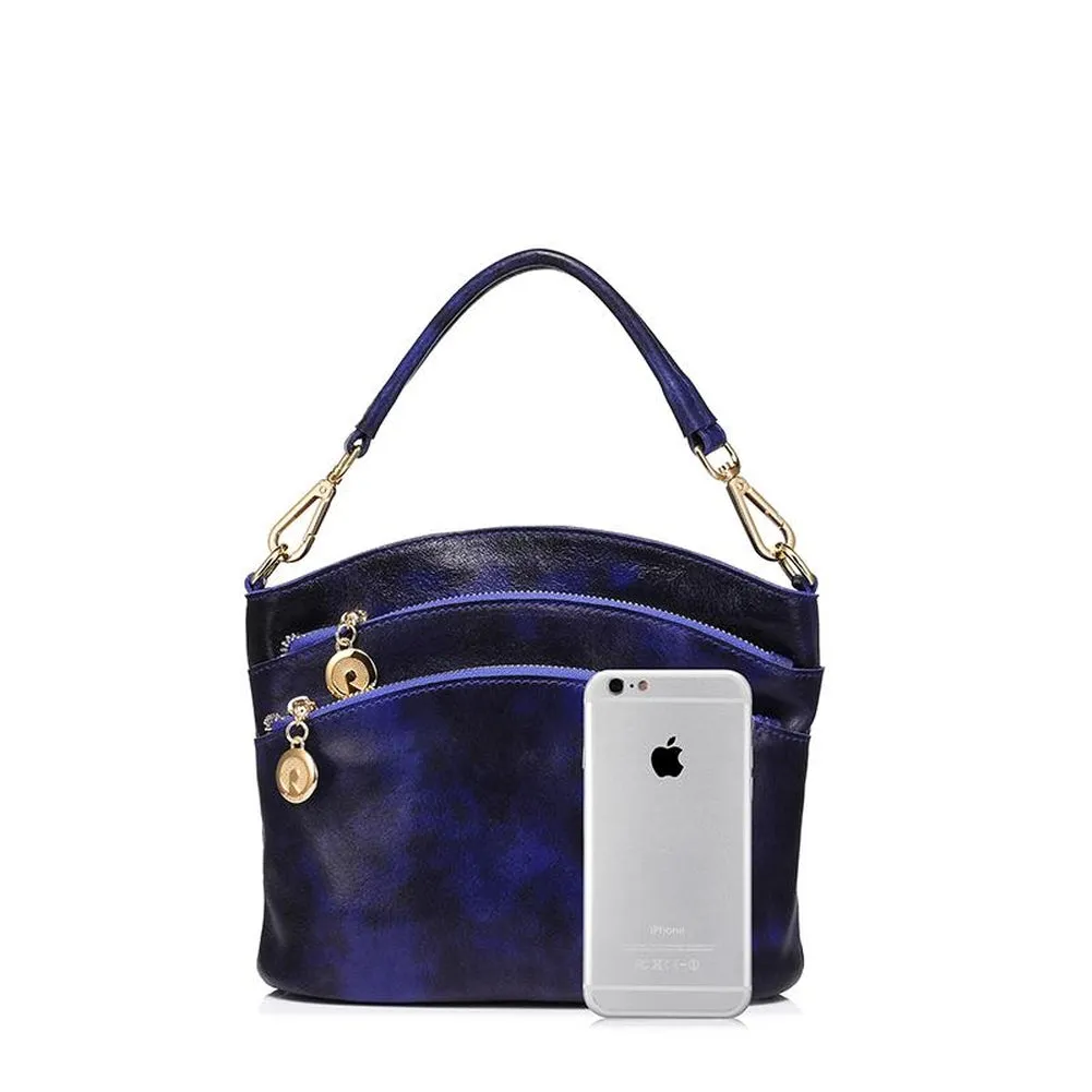<bold>Messenger / Crossbody Bag <br>Genuine-Leather