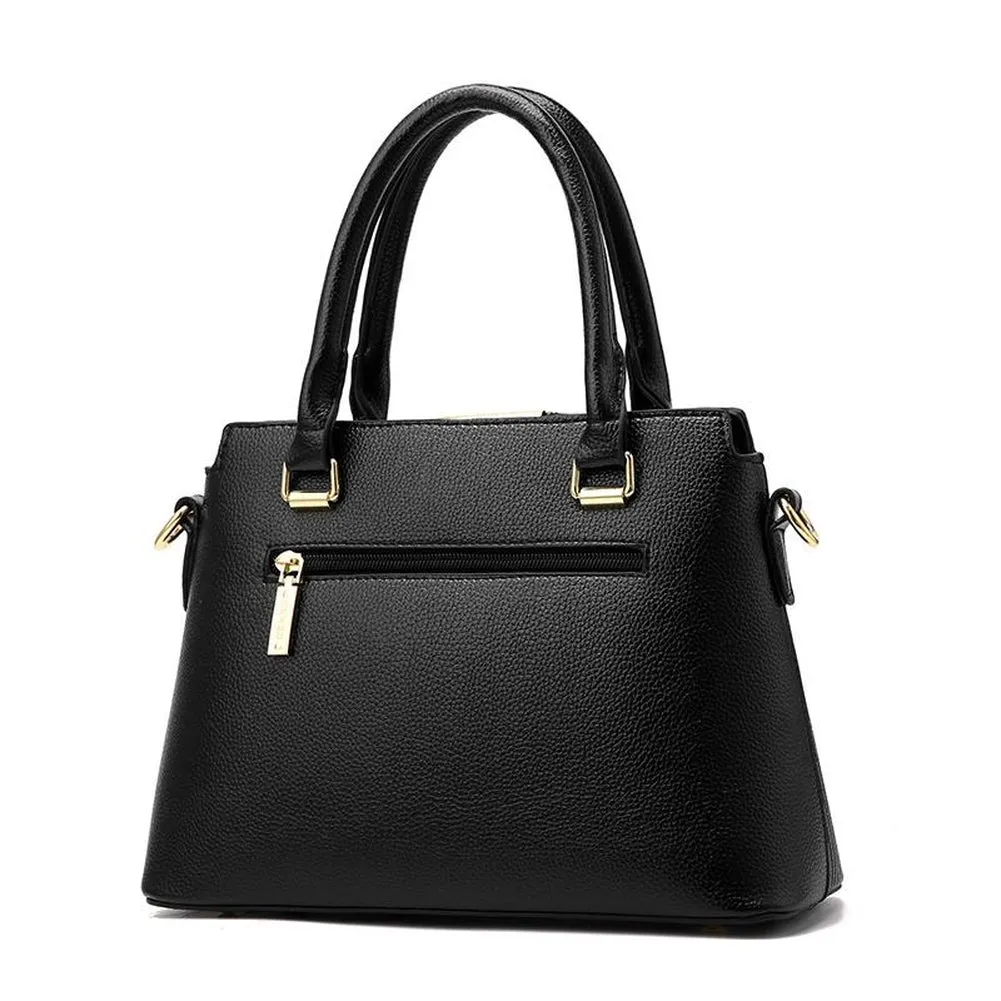 <bold>Top-Handle / Crossbody Bag  <br>Vegan-Leather