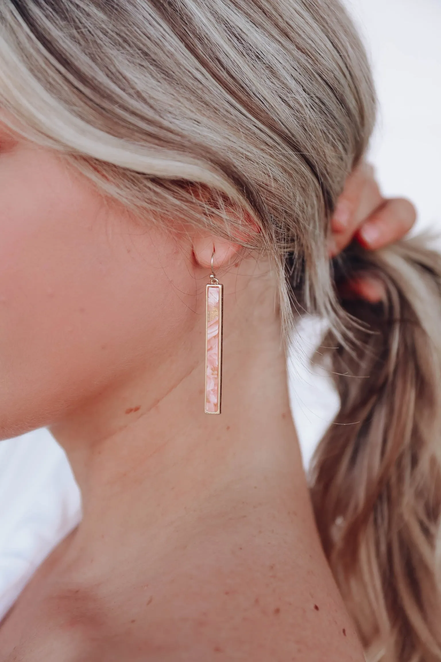 Malena Earrings - Pink Multi