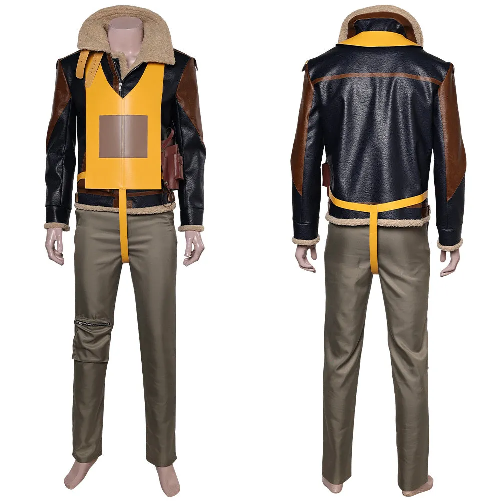 Masters of the Air Major Gale Cleven Aviation Uniforms Full Set Cosplay Costume Outfits