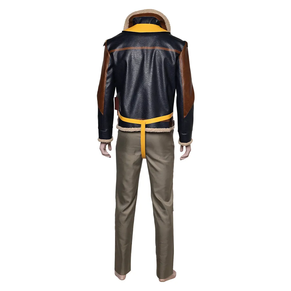 Masters of the Air Major Gale Cleven Aviation Uniforms Full Set Cosplay Costume Outfits