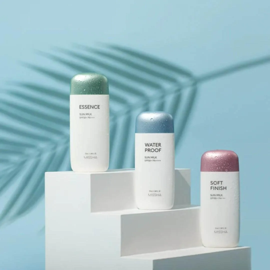 Missha Soft Finish Sun Milk SPF50 /PA    Protector Solar para Piel Grasa