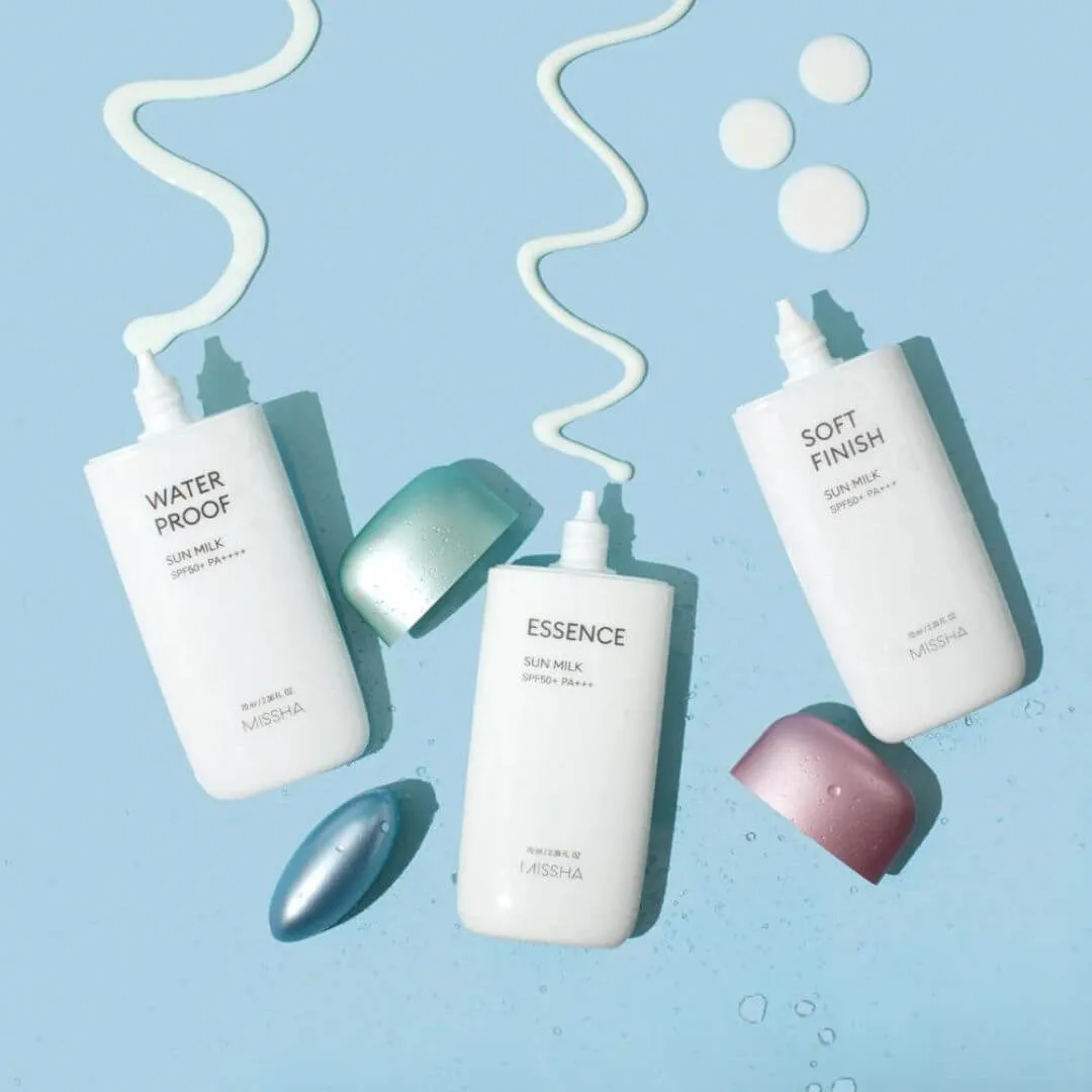 Missha Soft Finish Sun Milk SPF50 /PA    Protector Solar para Piel Grasa