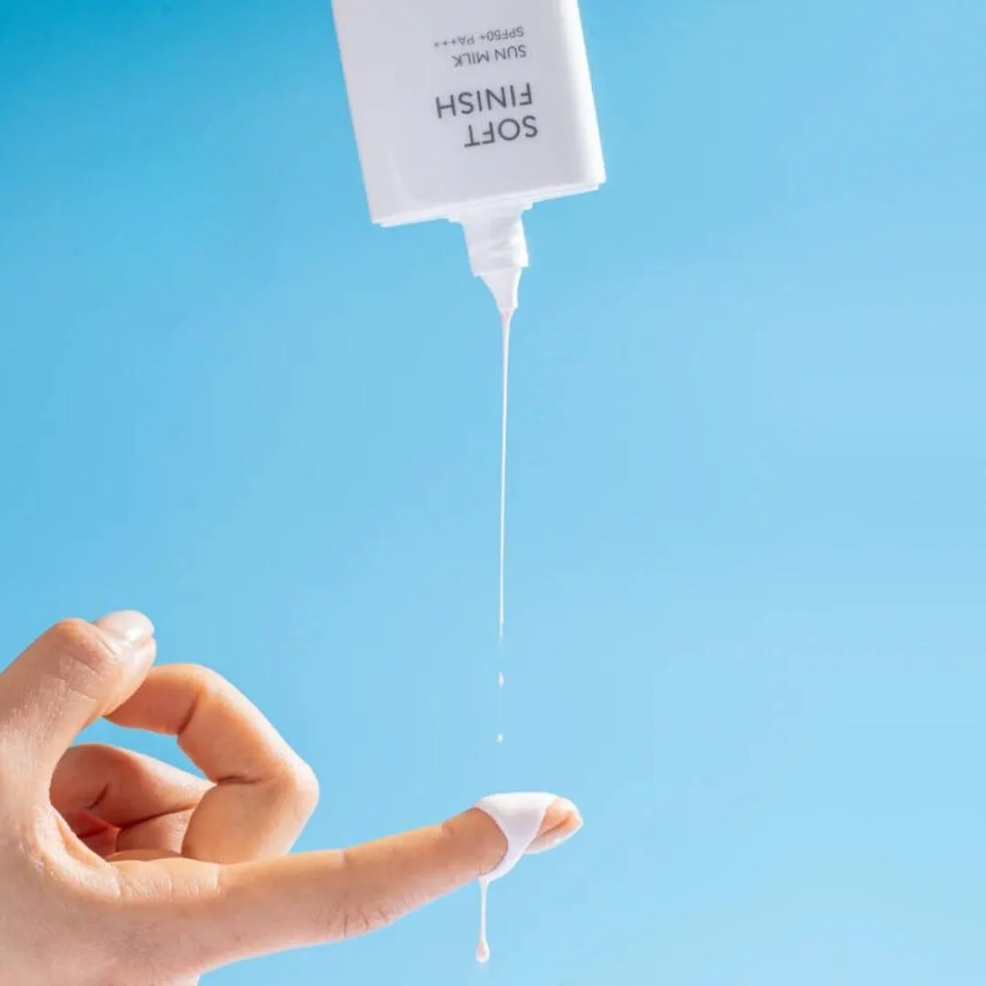 Missha Soft Finish Sun Milk SPF50 /PA    Protector Solar para Piel Grasa