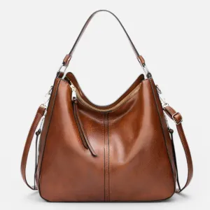 Monacogents | Vintage Leather Hobo Bag