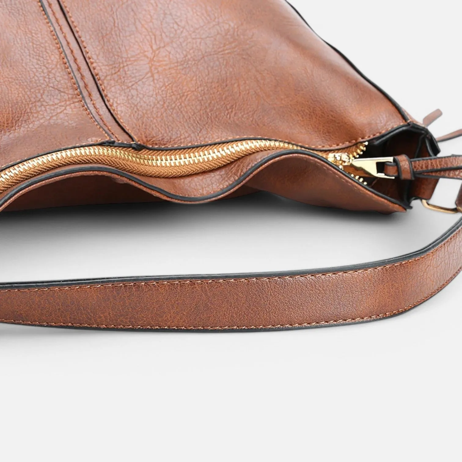 Monacogents | Vintage Leather Hobo Bag