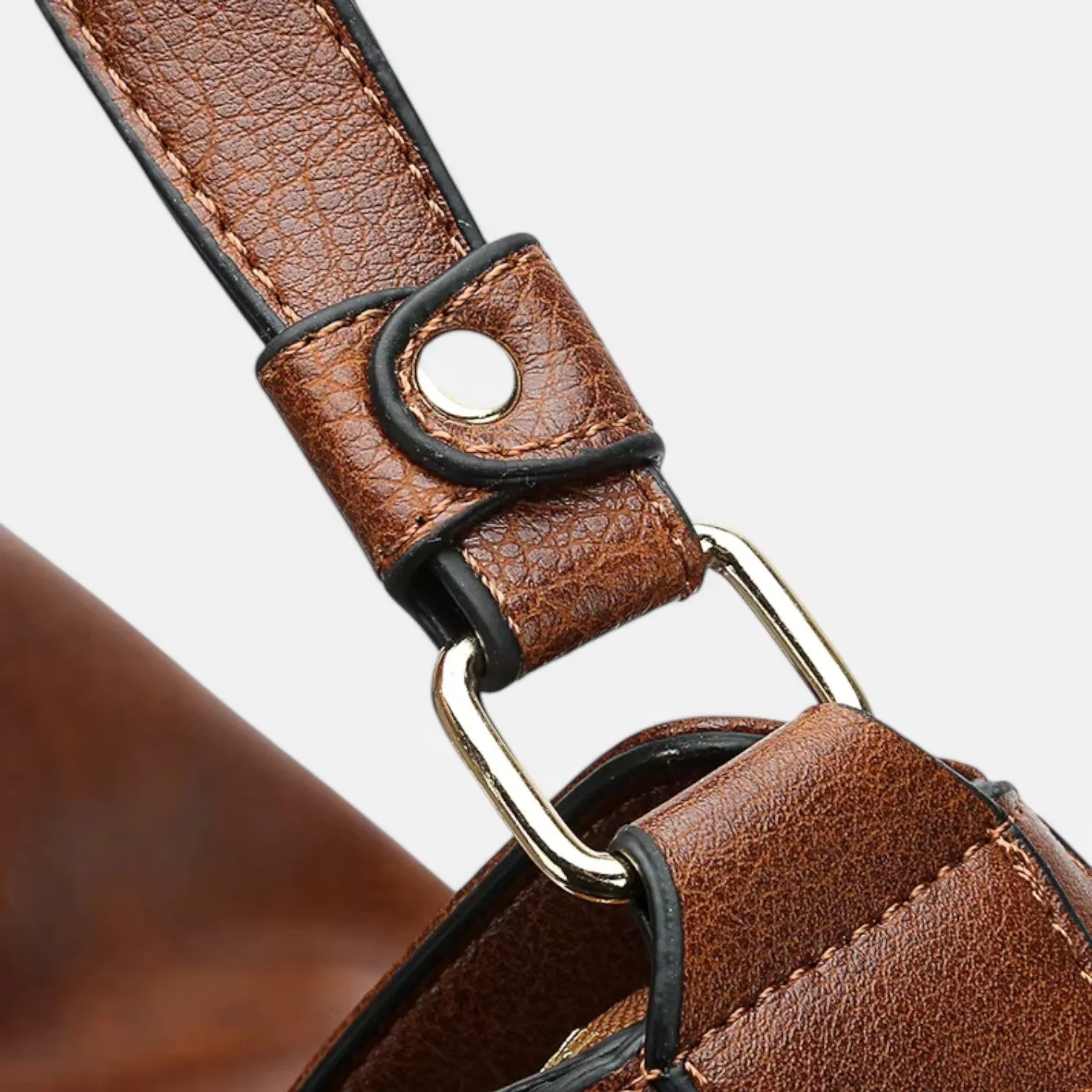 Monacogents | Vintage Leather Hobo Bag