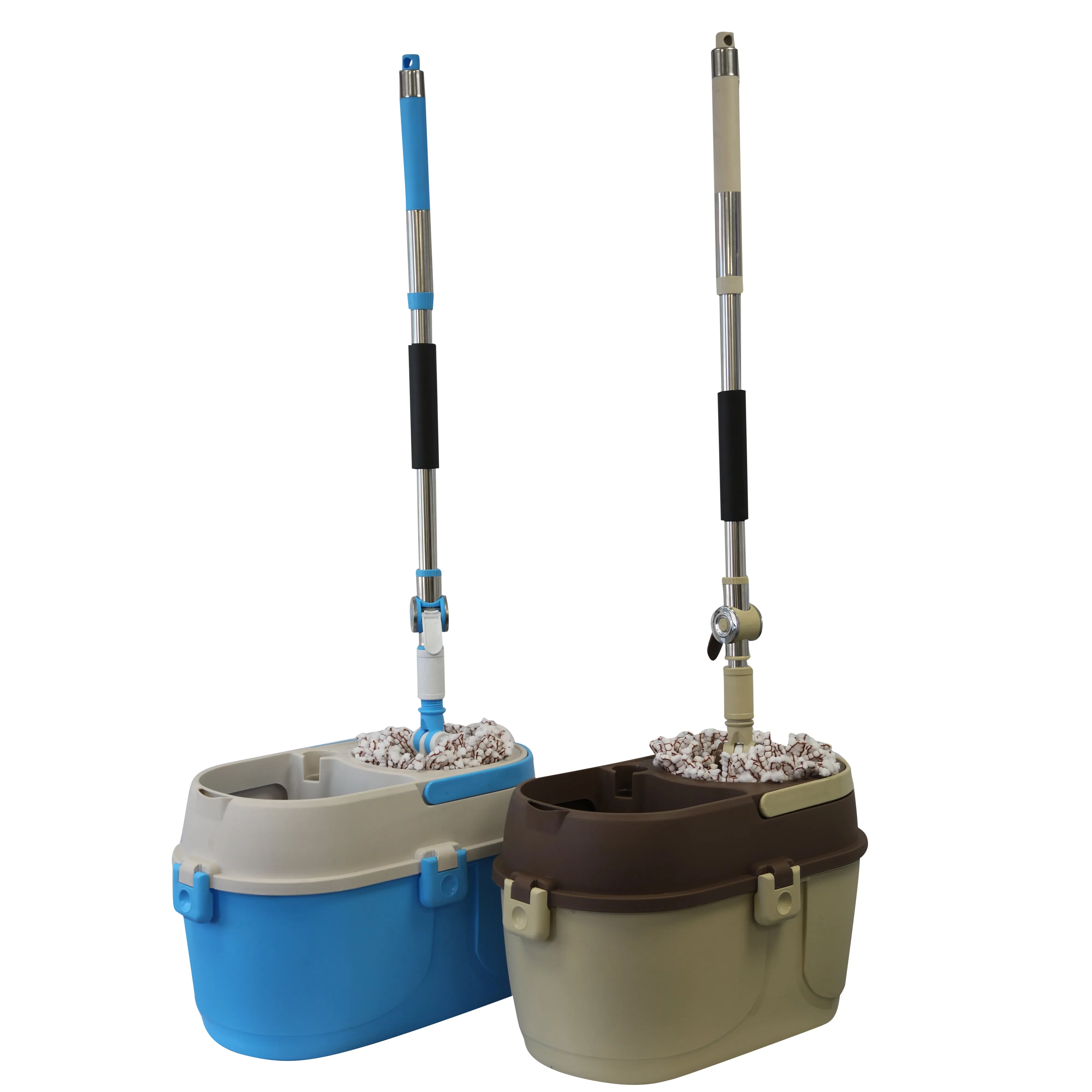 Mumamop Floor Mop and Bucket Set (Blue)