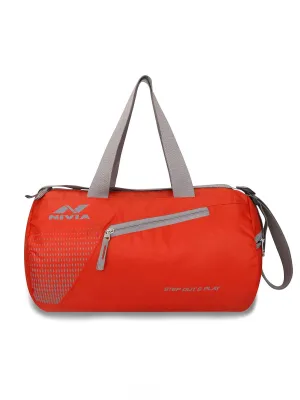 NIVIA Deflate Round  01 Bag 19.5L (Red/Grey)