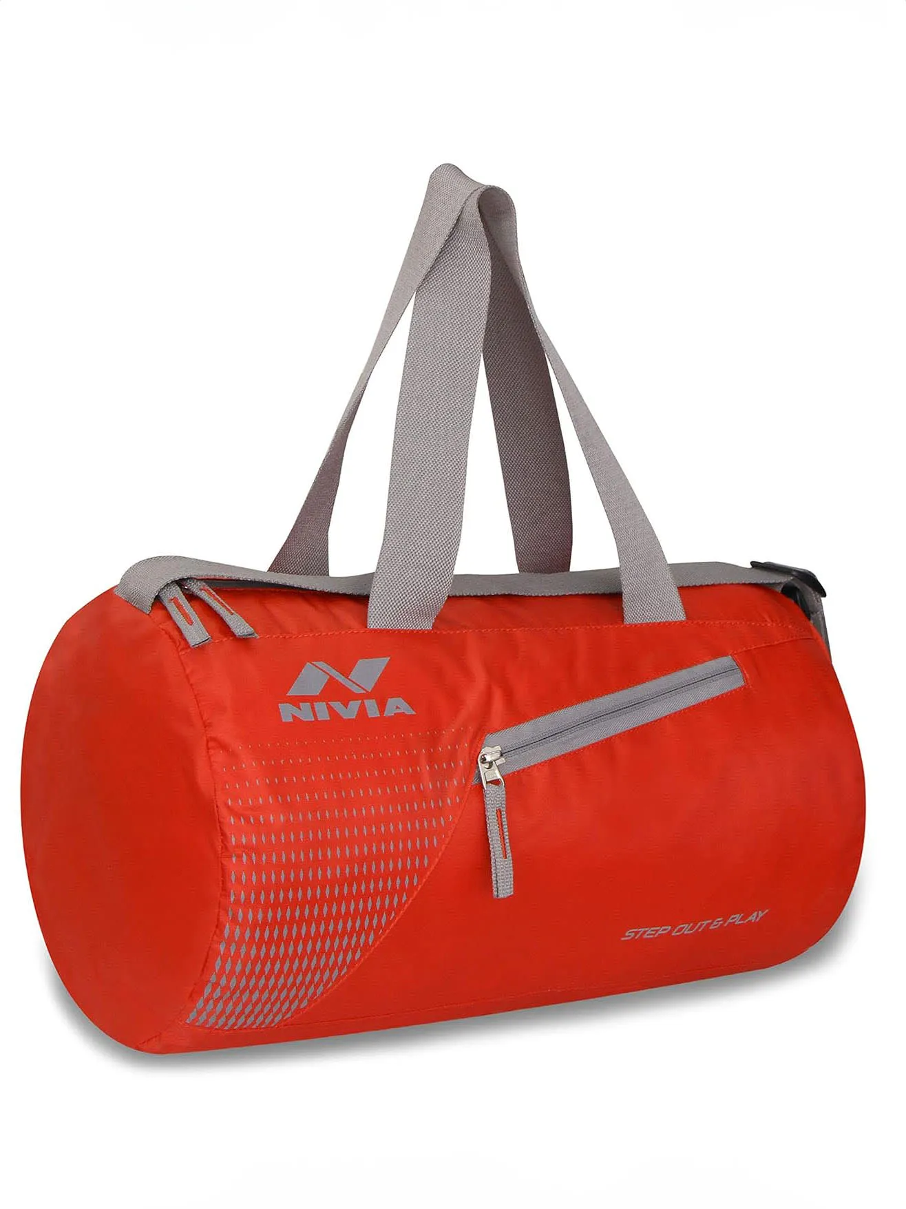 NIVIA Deflate Round  01 Bag 19.5L (Red/Grey)