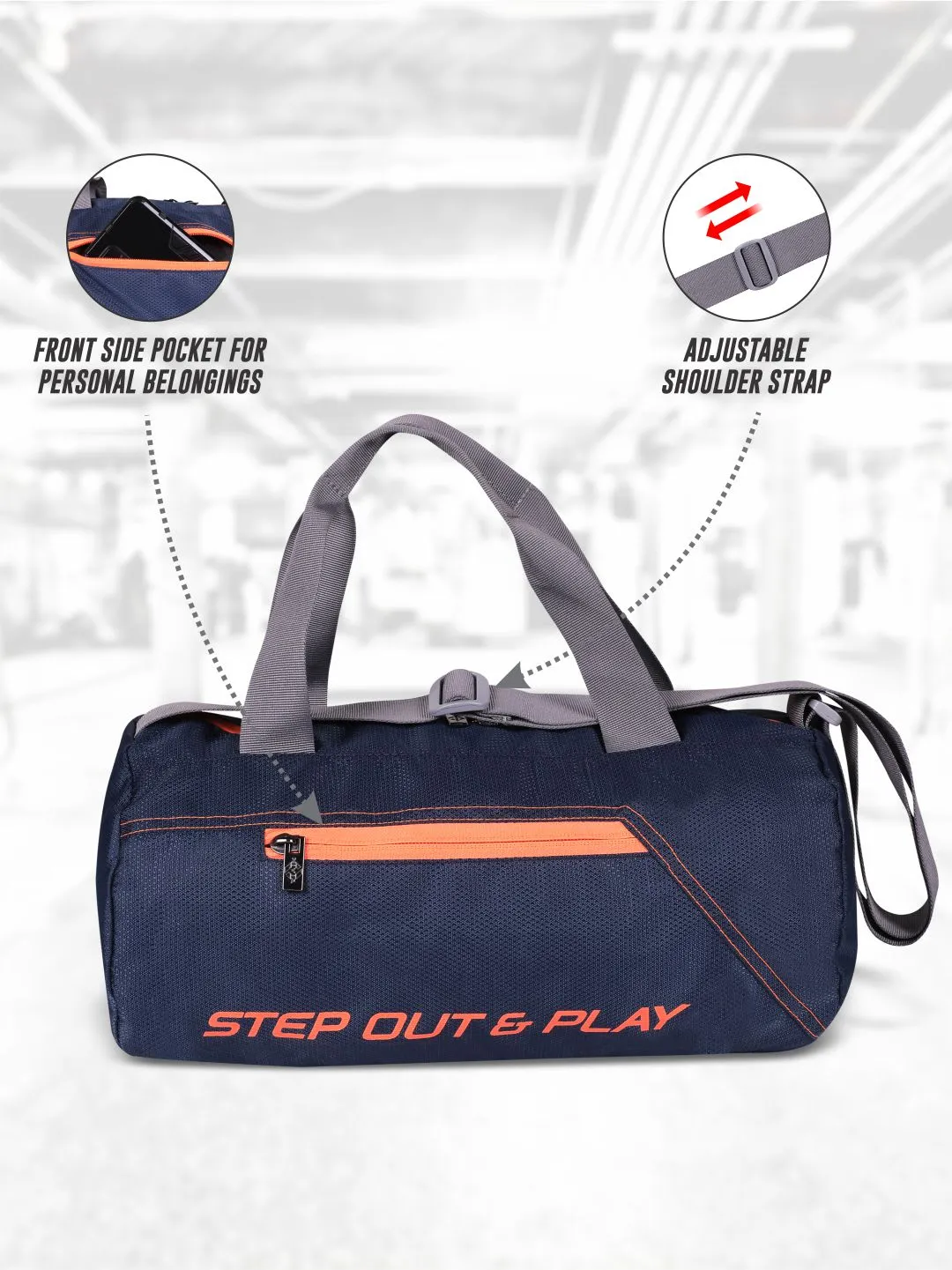 NIVIA New Round 11.5L Junior. Bag (Navy)