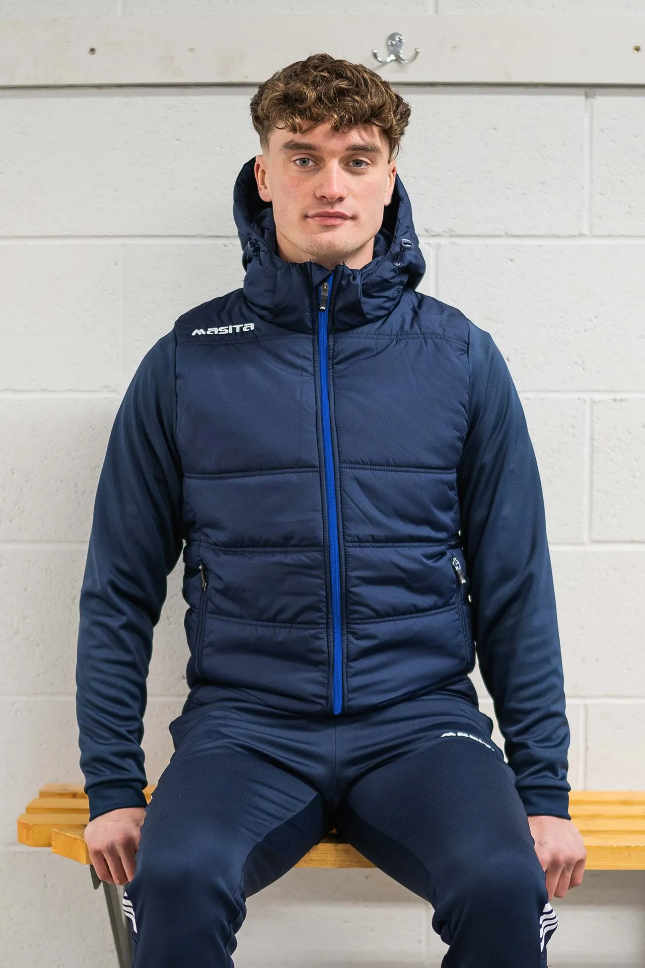 Nova Padded Jacket Navy/Blue/White