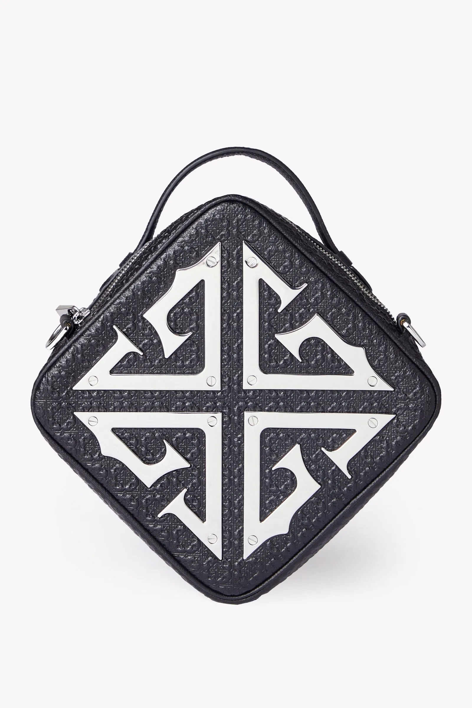 Obsidian Black Messenger Bag