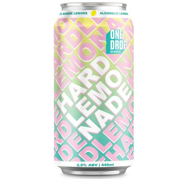 One Drop Brewing Hard Lemonade 440mL