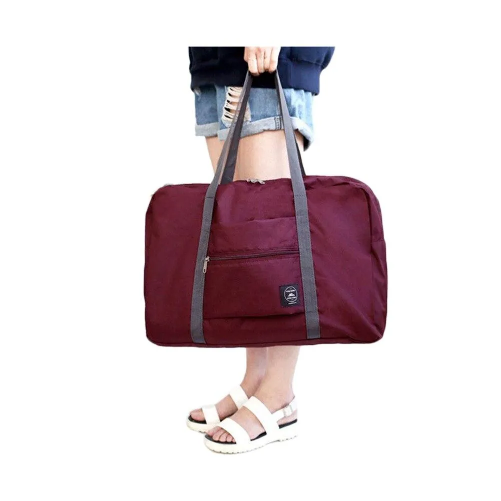 Packable Travel Duffel Bag Foldable Waterproof Carry Storage Luggage Tote New
