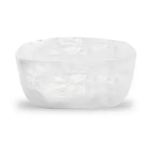 Party Bucket White  Swirl