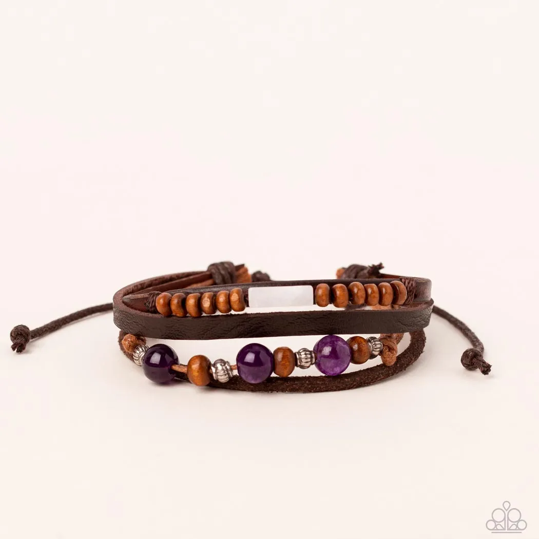 Public In-QUARRY - Purple Bracelet