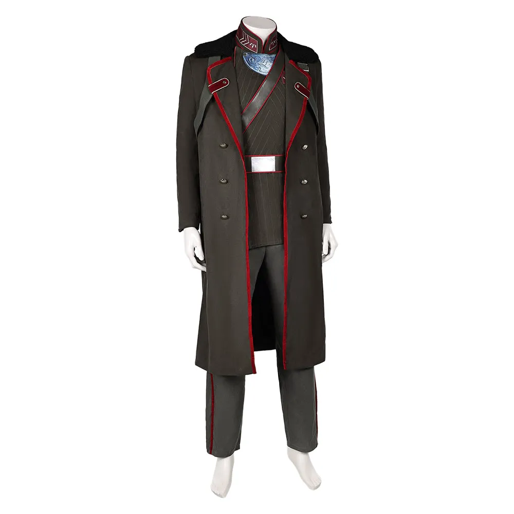 Rebel Moon Part One: A Child of Fire Admiral Atticus Noble Black Military Uniform Cosplay Costume Outfits