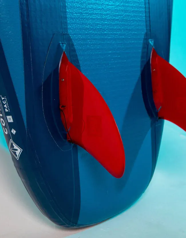 Red 11'0 Compact MSL Pact Inflatable Paddle board Package