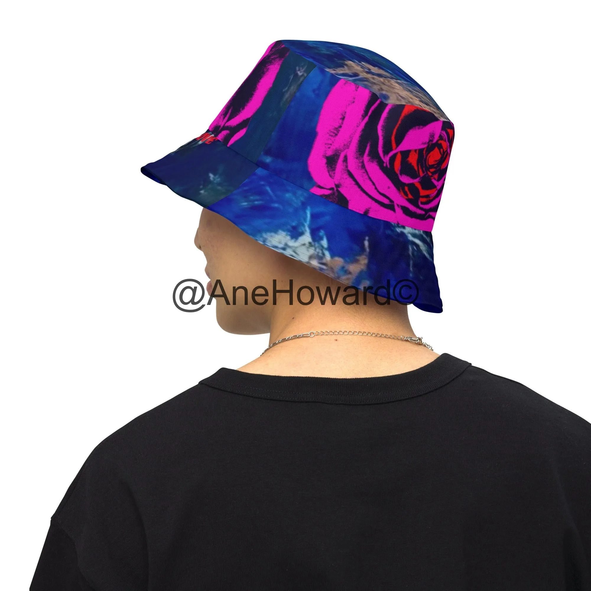 Reversible bucket hat Chakras, Beauty and Love