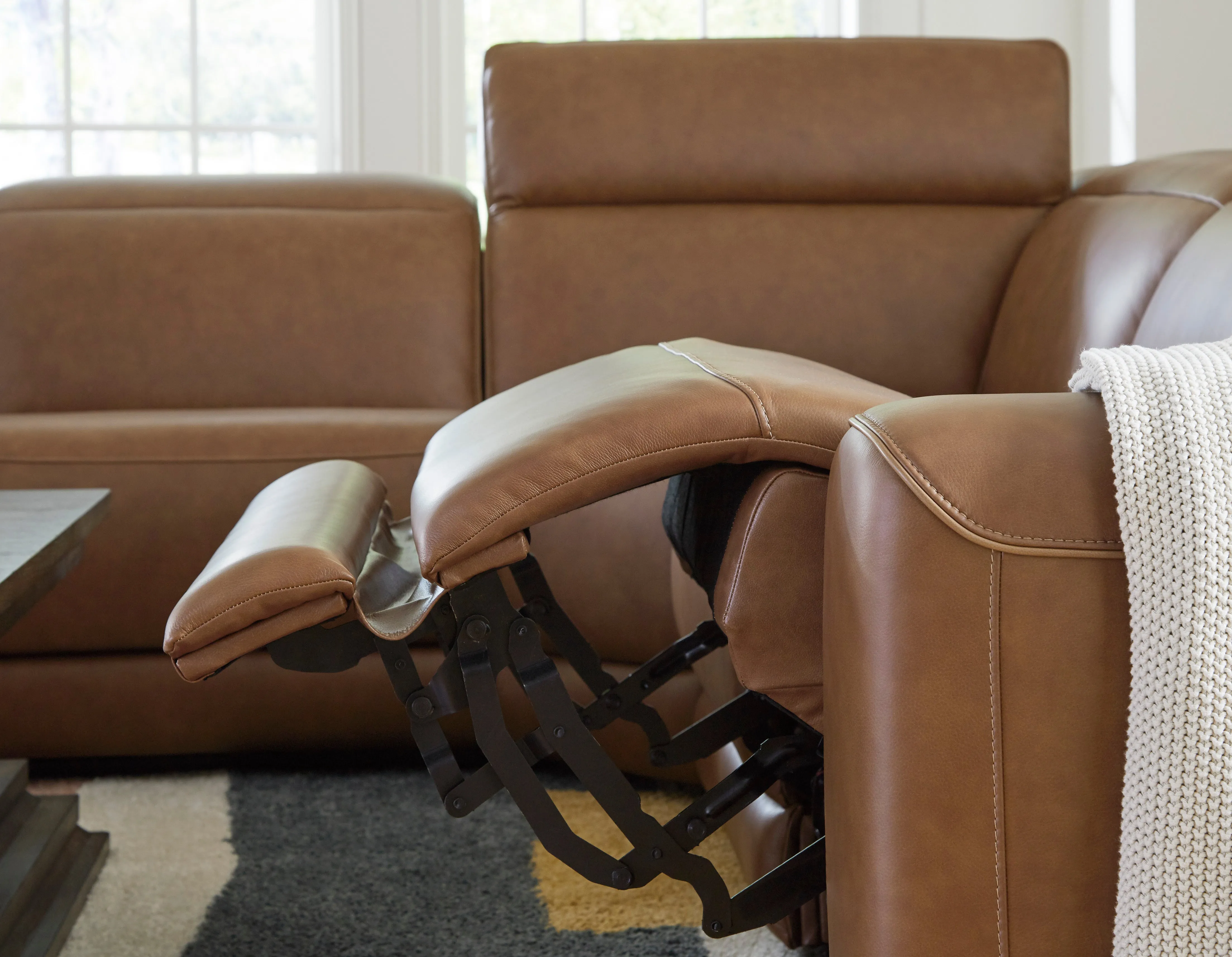 Rylee 2 PC Leather Sofa