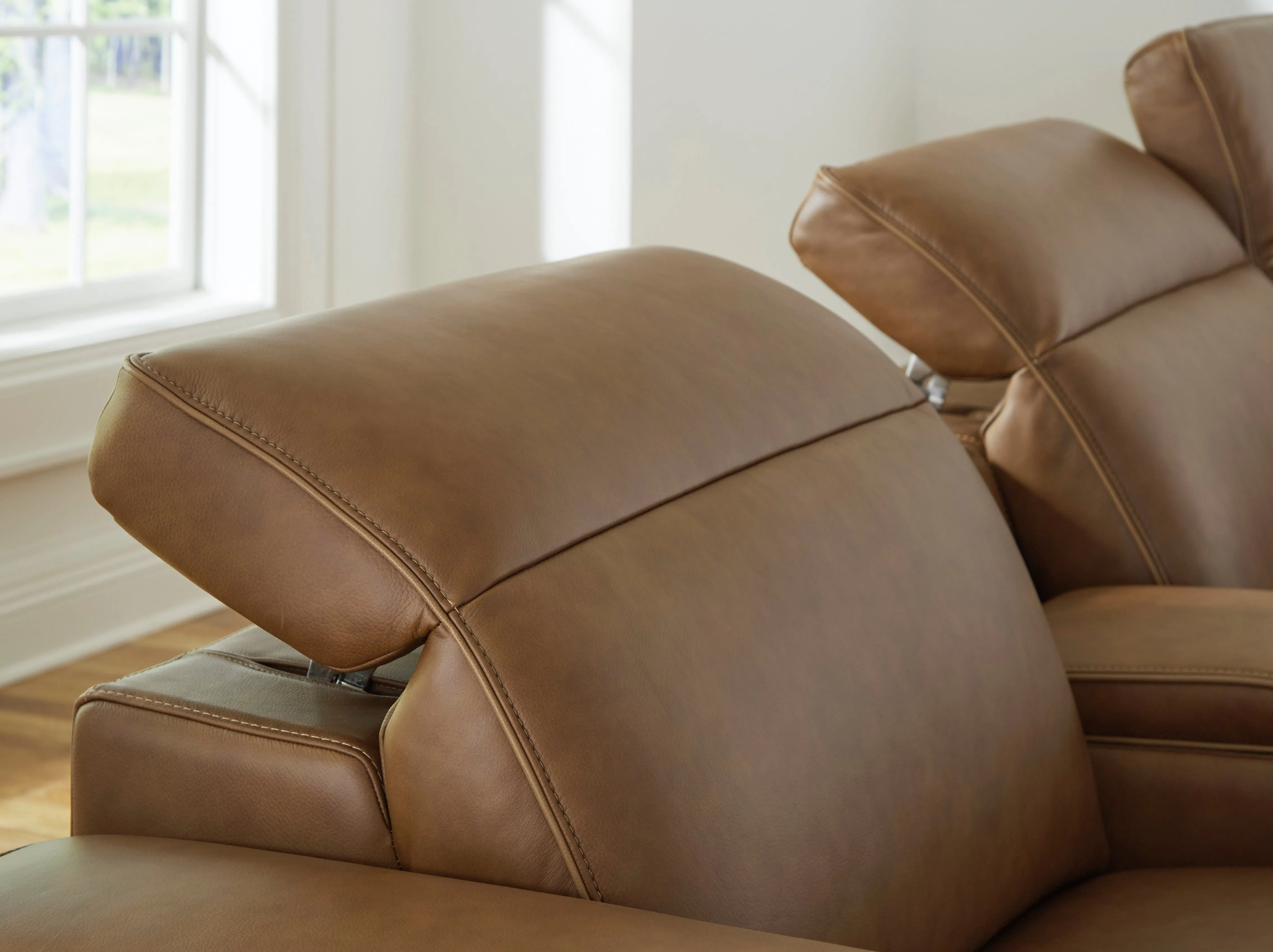Rylee 2 PC Leather Sofa
