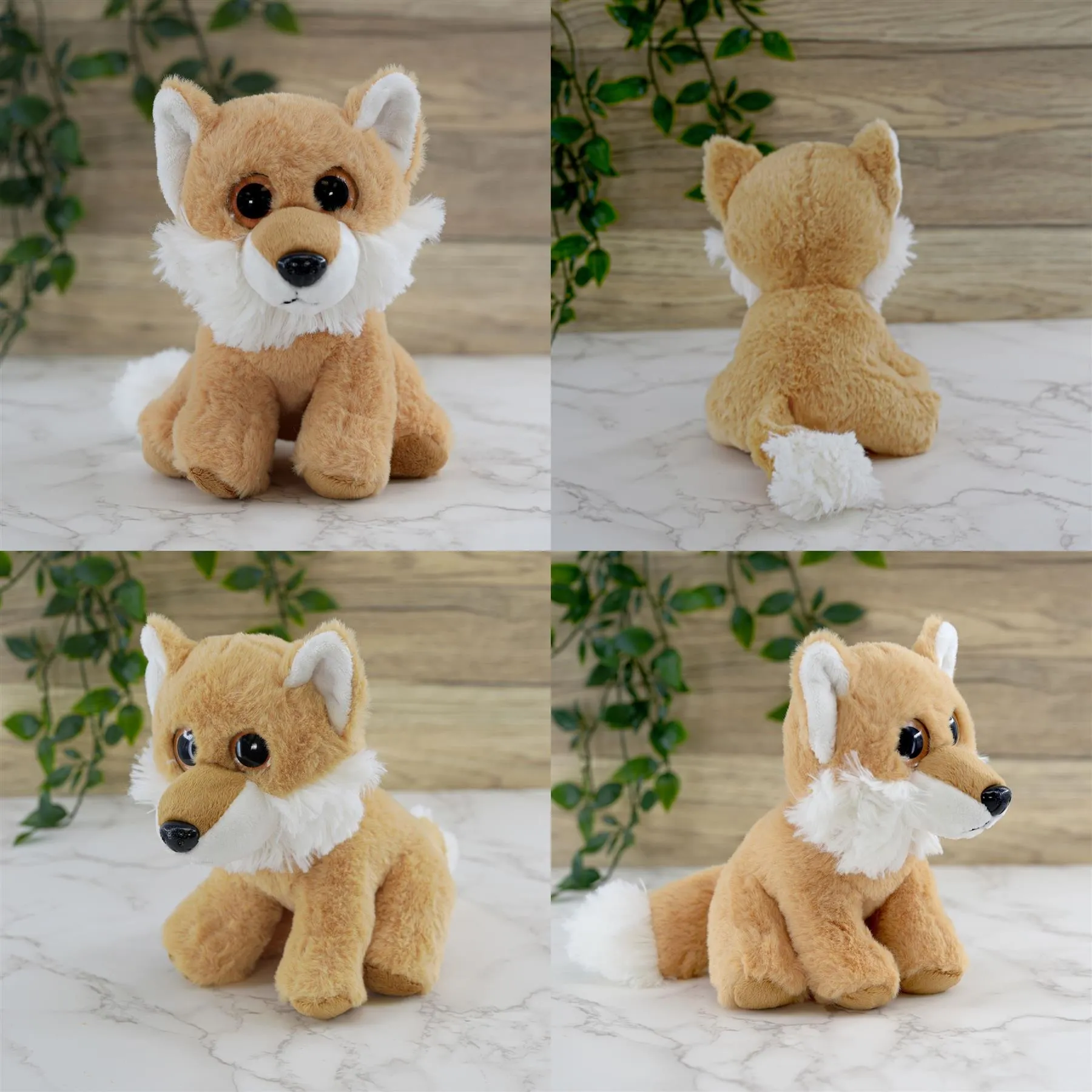 Set of 6 Soft Plush Animals Toys
