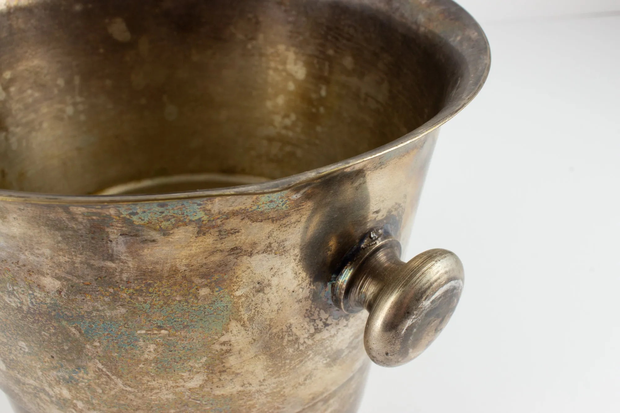 Small Vintage Silver-plate Ice or Garnish Bucket