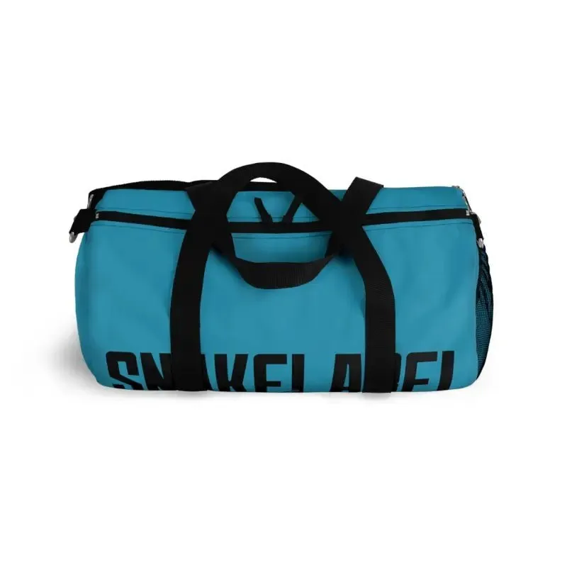 Snake Duffel Bag with Adjustable Strap & Name Tag - Lightweight 100% Polyester Travel Bag for Gym & Trips